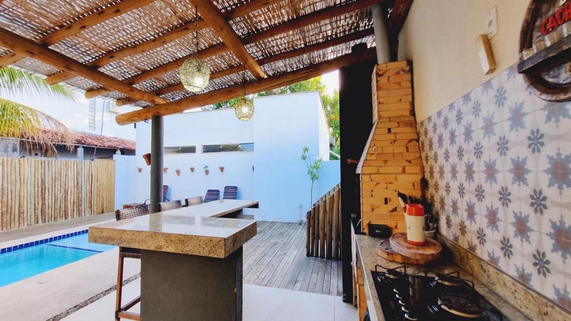 Casa Com Piscina E 4 Quartos Em ปอร์โตเซกูโร ภายนอก รูปภาพ