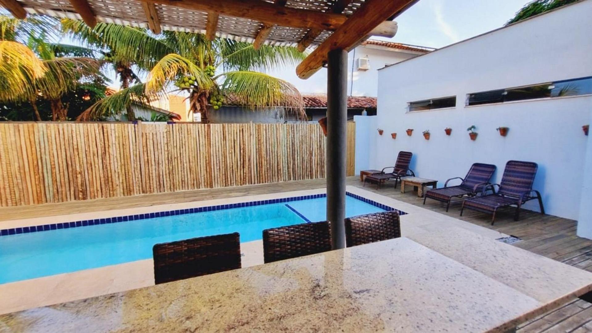 Casa Com Piscina E 4 Quartos Em ปอร์โตเซกูโร ภายนอก รูปภาพ